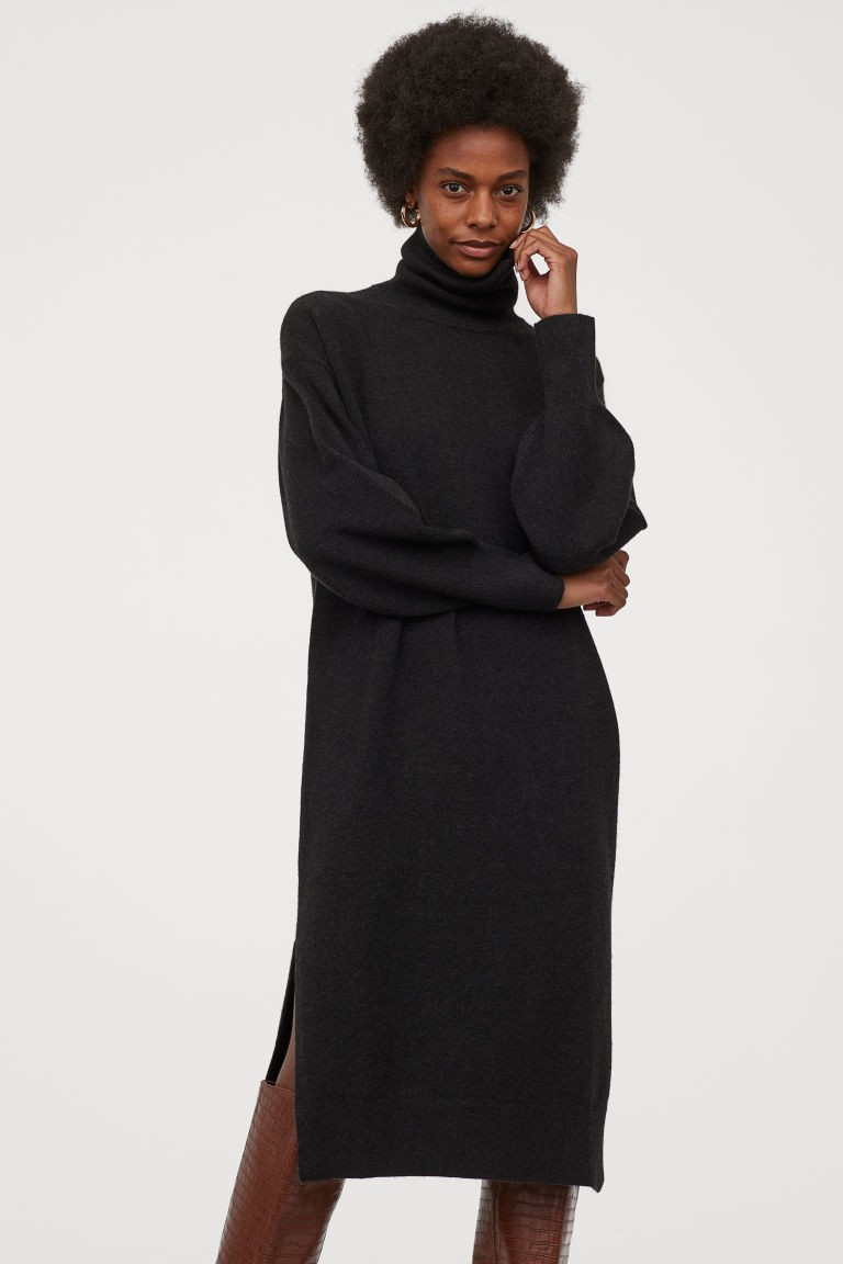 Knit Turtleneck Dress | H&M (US + CA)