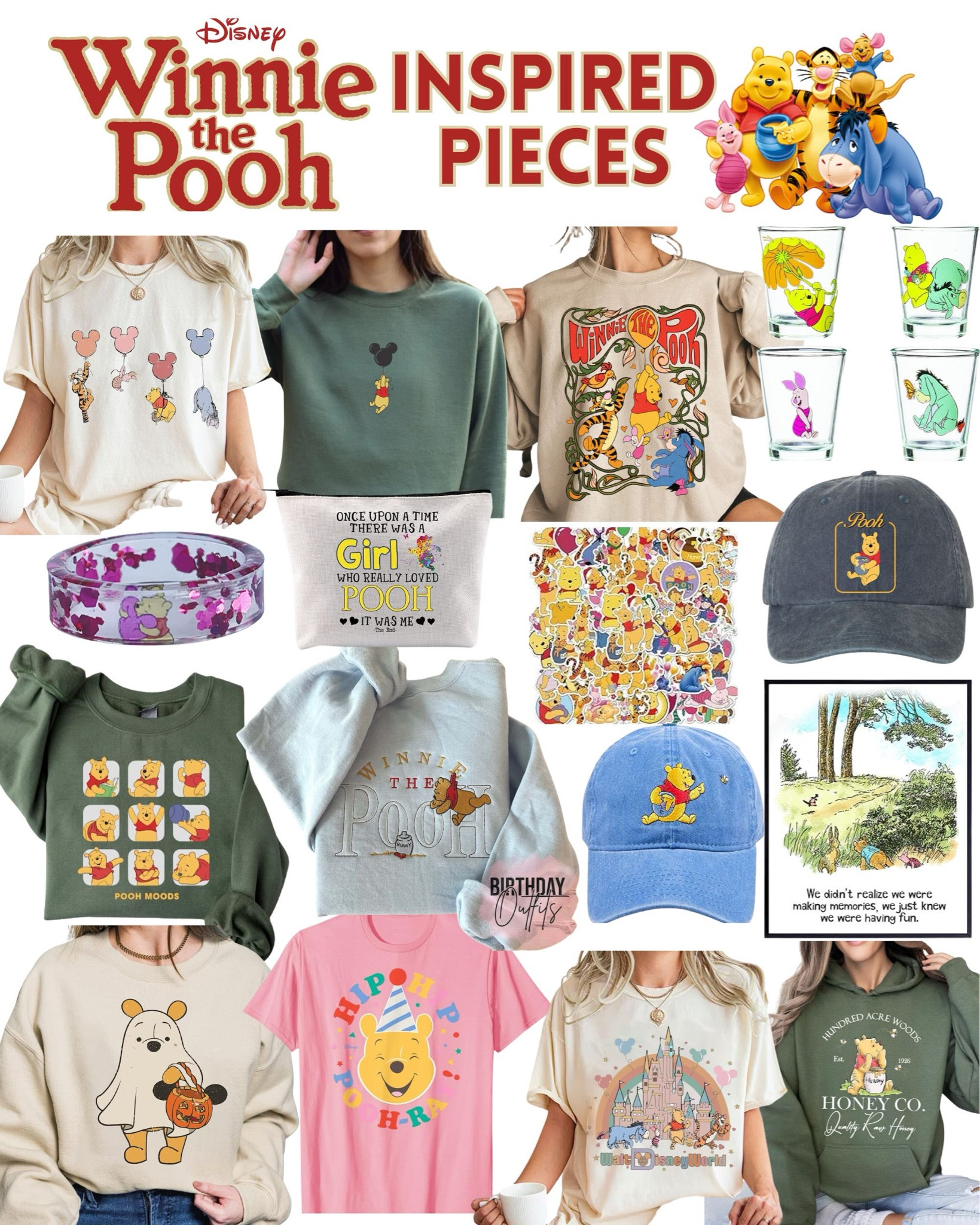 Winnie the Pooh styles
#winniethepooh #nostalgia #nostalgic #disneystyle