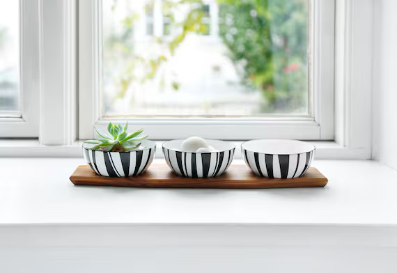 Cathrineholm Stripes 3pcs Snack Bowl Set 5 Color Choices - Etsy | Etsy (US)