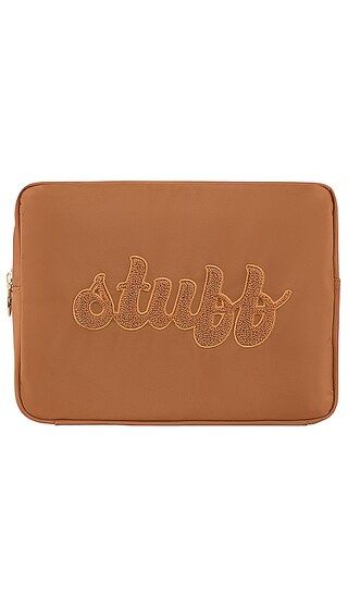 Stuff Large Pouch in Camel | Revolve Clothing (Global)