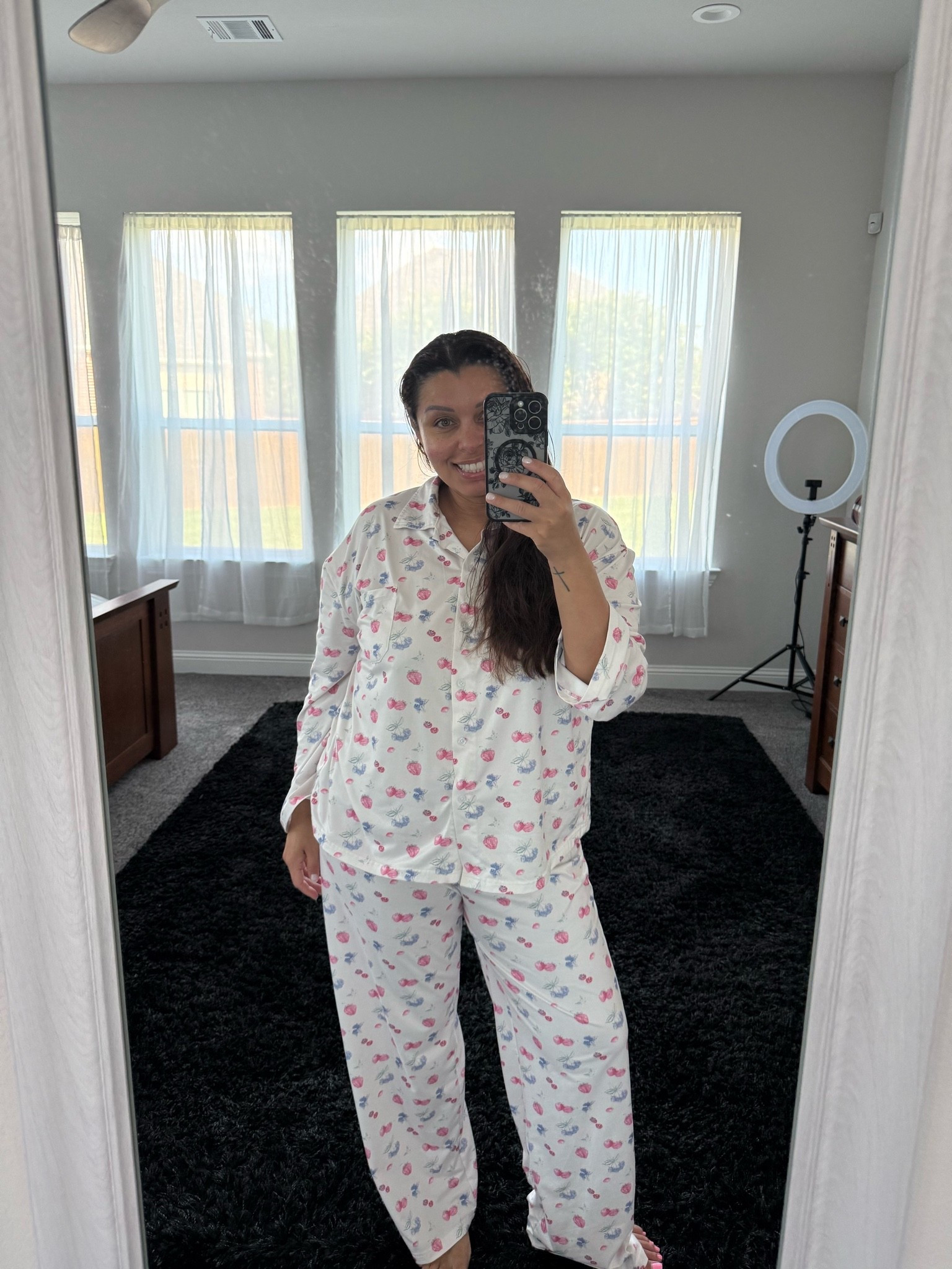 Loving these cute pajamas 💕🌸

#LTKmomlife #LTKmorningroutine #LTKMidsize