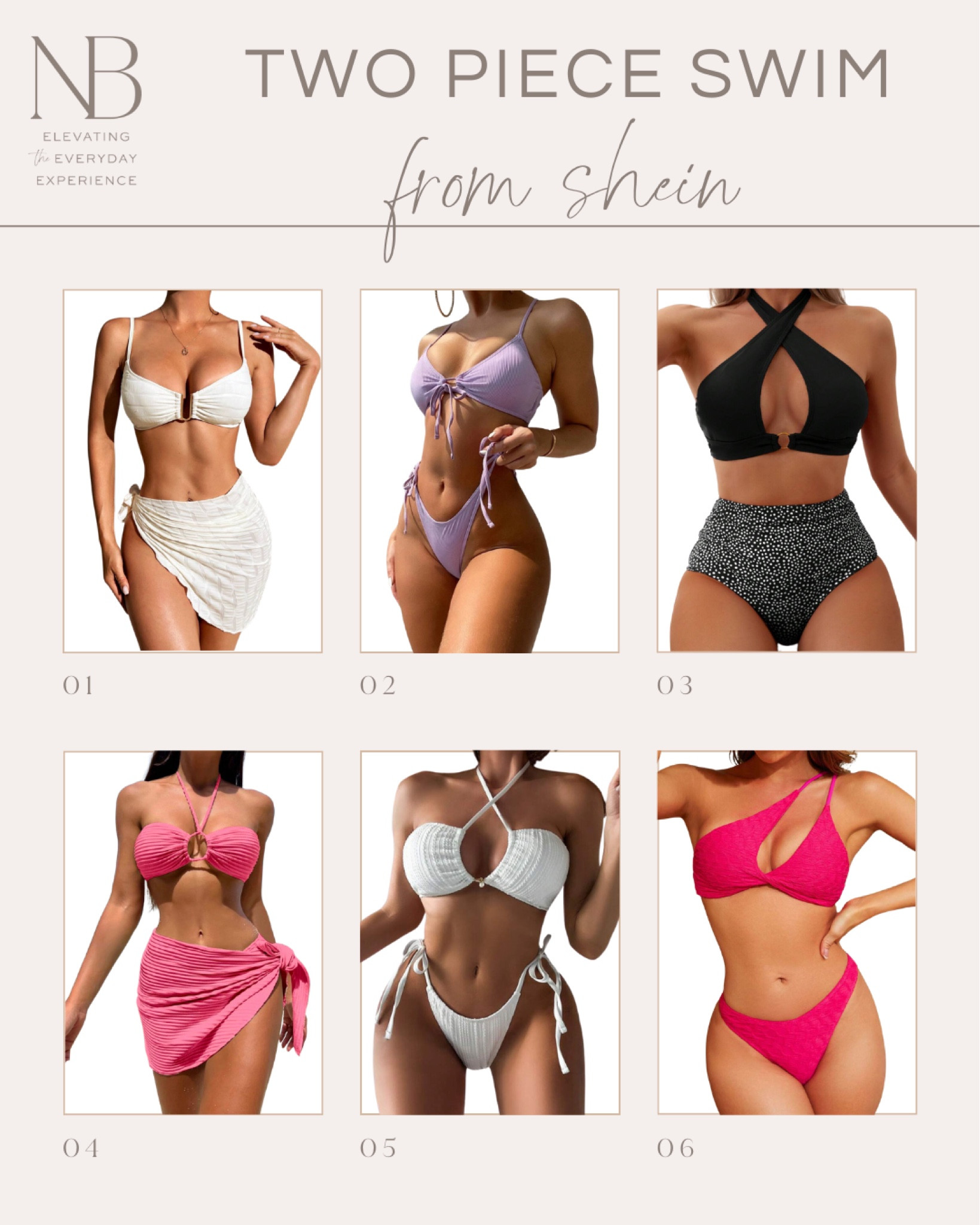 Two Piece Swimsuits From SheIn 👙

two piece swimsuit // summer outfits // shein fashion // shein finds // black swimsuit // white swimsuit // shein outfits // summer fashion // summer style // affordable fashion

#LTKswim #LTKstyletip #LTKunder50