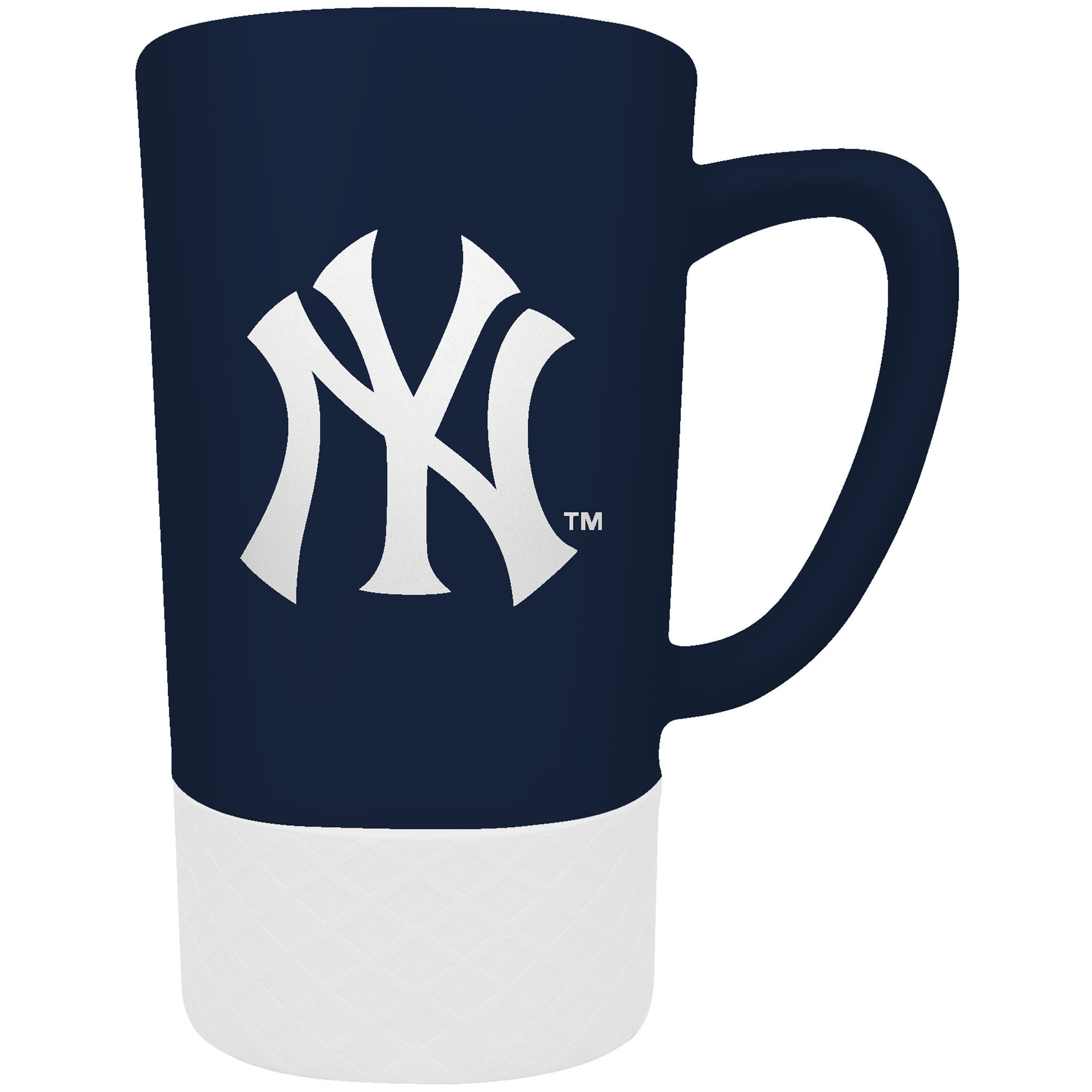 New York Yankees Team Logo 16oz. Laser Etched Jump Mug | Fanatics