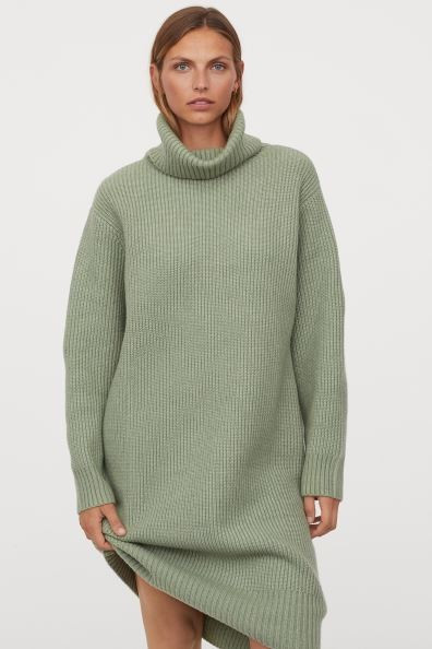 Knit Turtleneck Dress | H&M (US + CA)