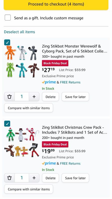 Amazon Black Friday Deals on toys. Toy gift ideas.
Toy Gift Guide. 
Boys Gift Guide. 

#LTKkids #LTKsalealert #LTKGiftGuide