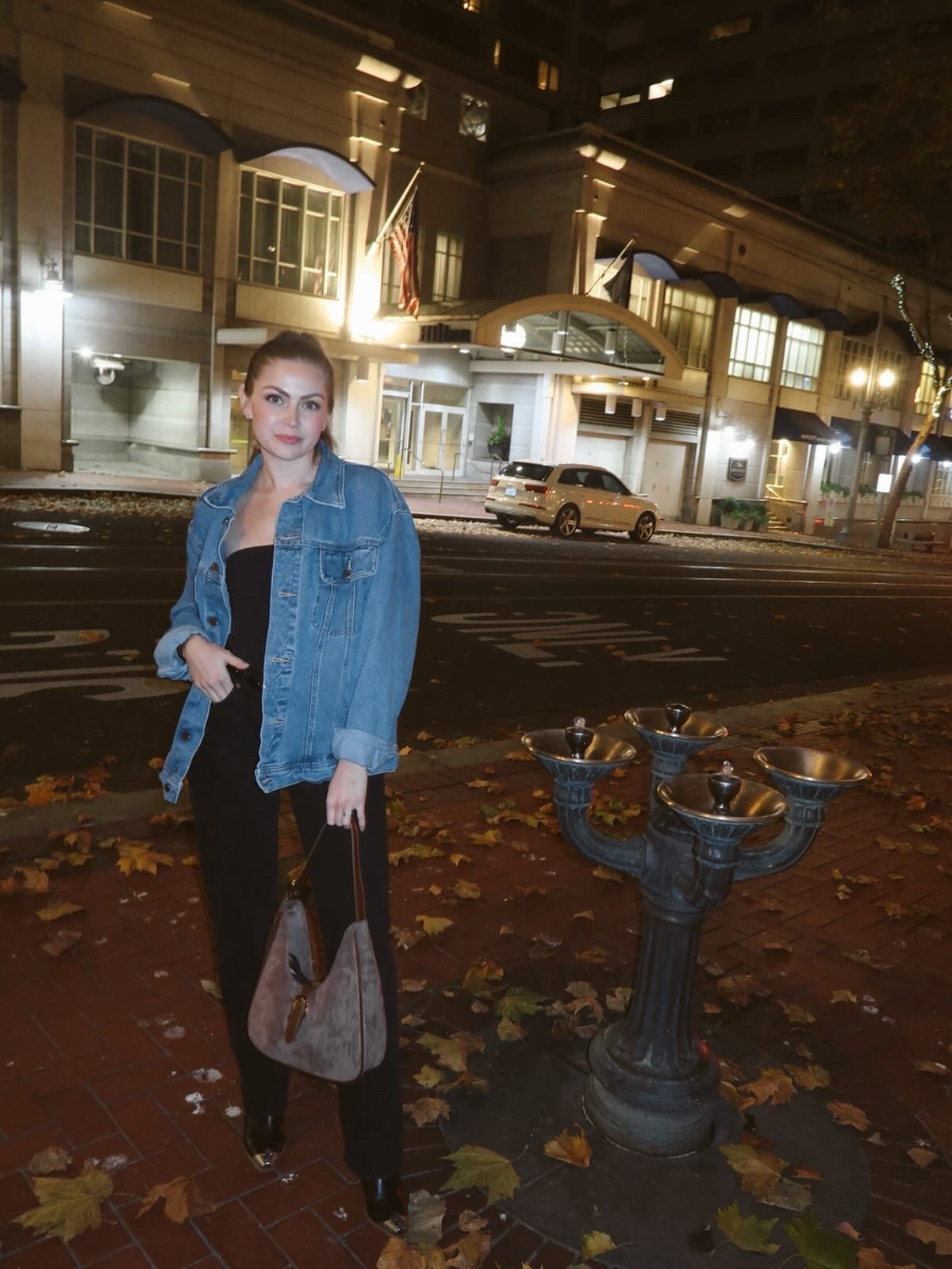 Picture credit to my hubby ✨ outfit is fully linked in the bio — go shop!
•
•
•
#datenight #ootd #fashion