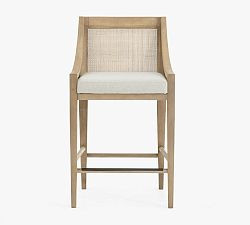 Atwood Cane Counter Stool | Pottery Barn (US)