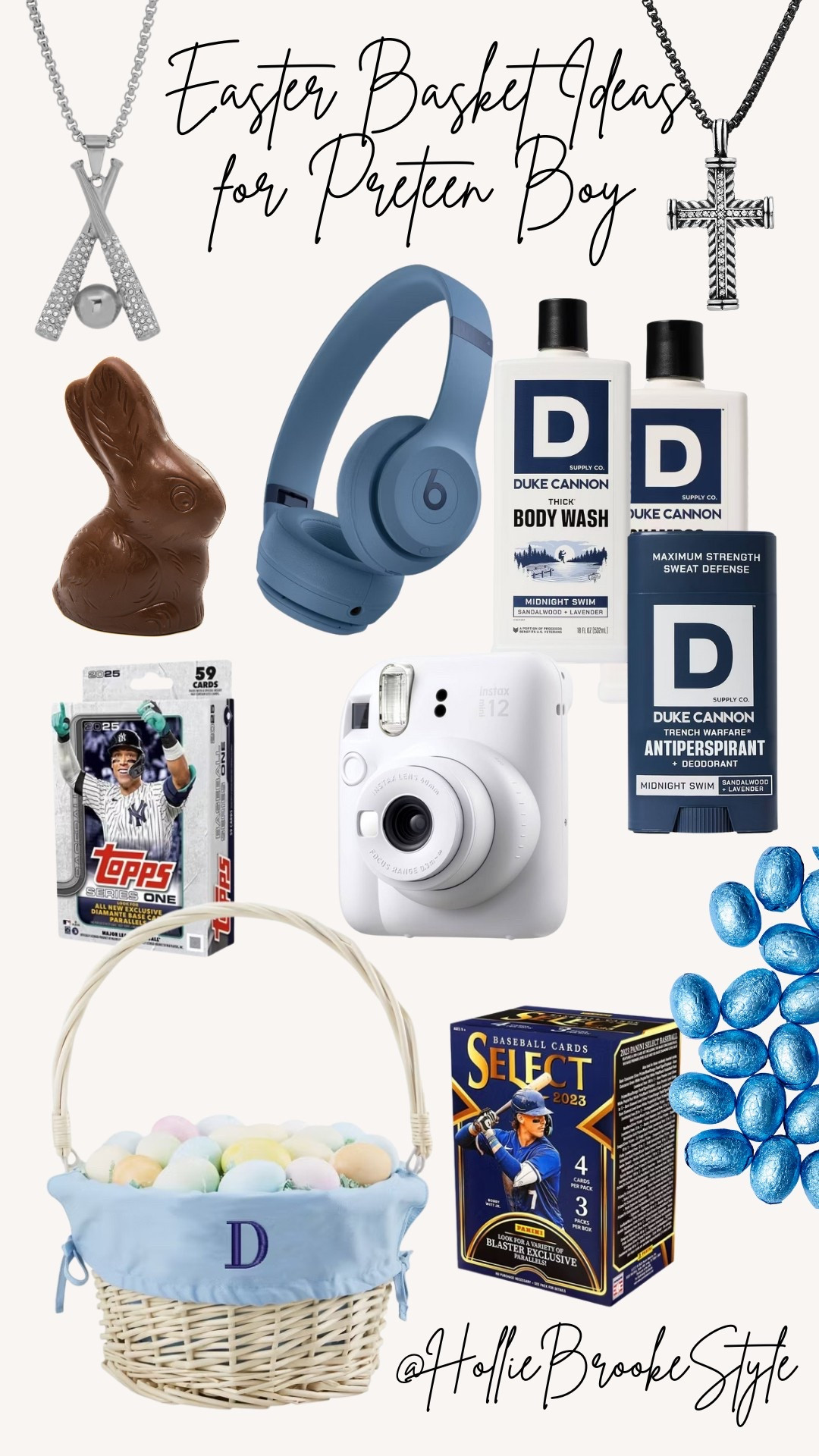 Step up his Easter game with a home-run basket featuring a Polaroid camera for instant memories, baseball gear for the win, and plenty of candy—all from Target! 

Easter basket
Teen boy
Preteen boy
Easter basket ideas


#TargetFinds #EasterBasket #PreTeenStyle

#LTKKids #LTKFamily #LTKSeasonal