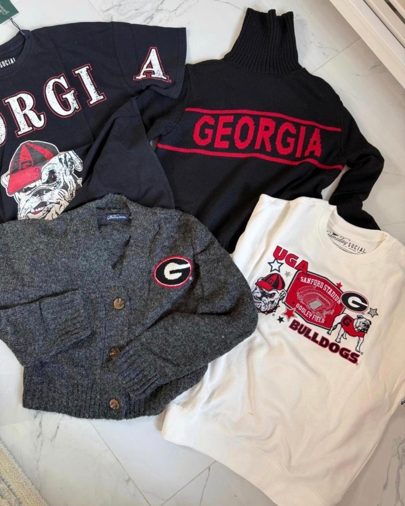 So many cute game day options from game day social!  Most everything has an oversized fit so I would get your true size!

#LTKSeasonal