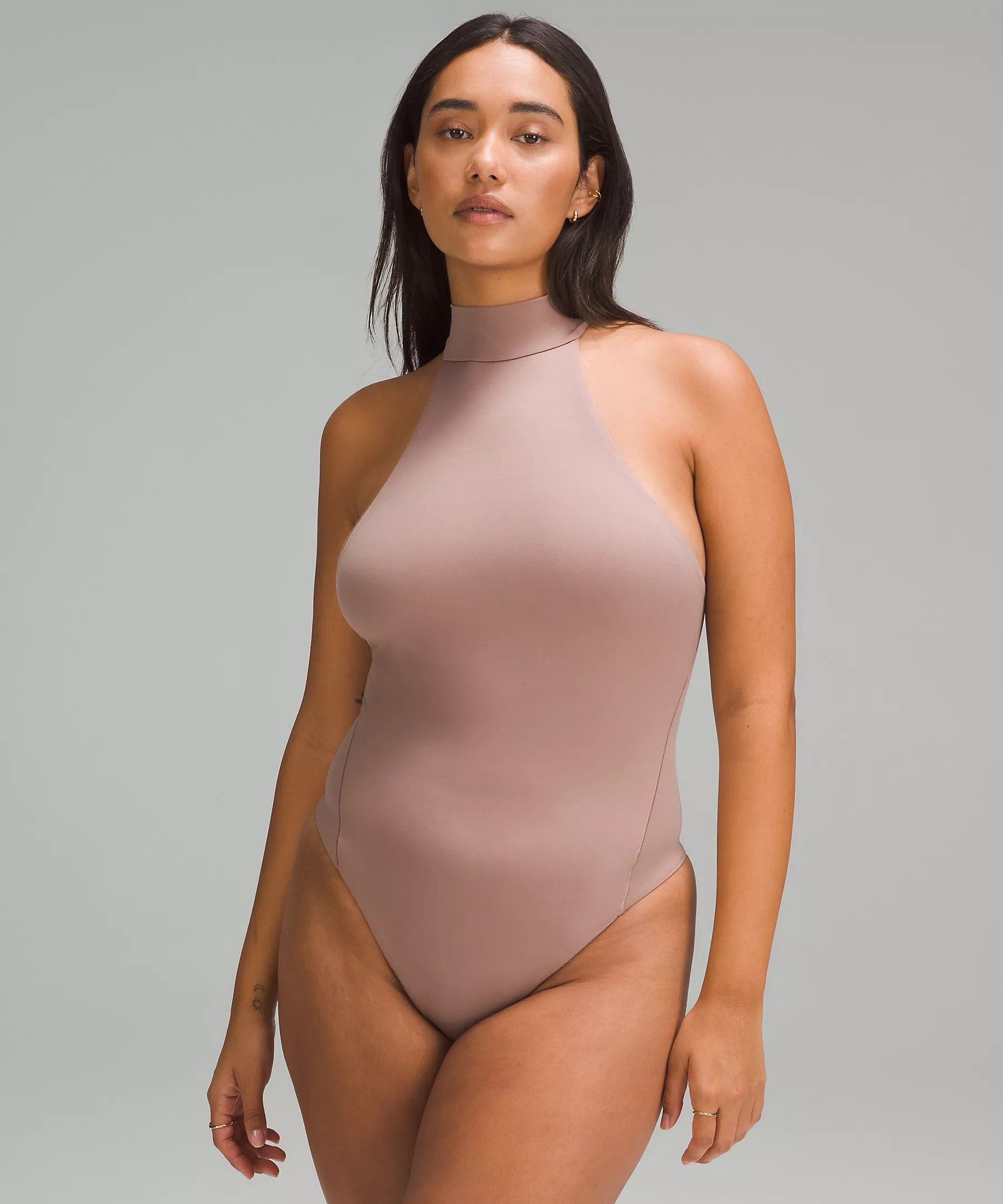 Wundermost Ultra-Soft Nulu Mockneck Sleeveless Bodysuit | Lululemon (US)