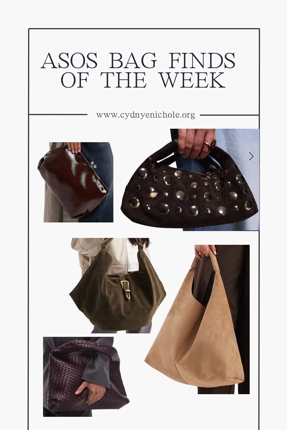 Asos Bag Finds


#LTKselfcare #LTKootd #LTKU