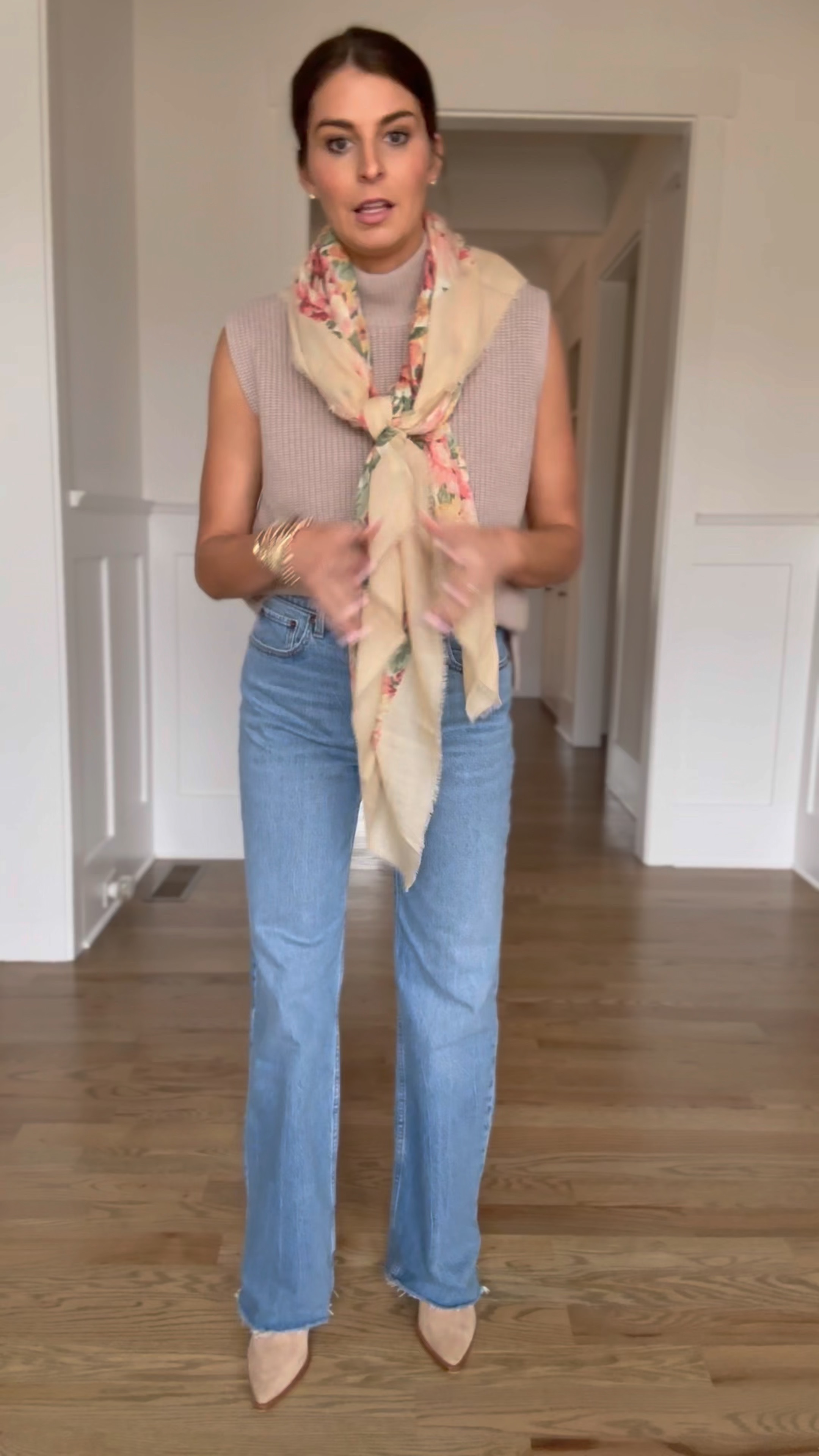 Sweater - small but could size down 
Jeans - 27 long - also size down. 


#LTKGiftGuide #LTKVideo #LTKSeasonal