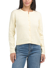 Cable Knit Button Front Sweater | Women | Marshalls | Marshalls
