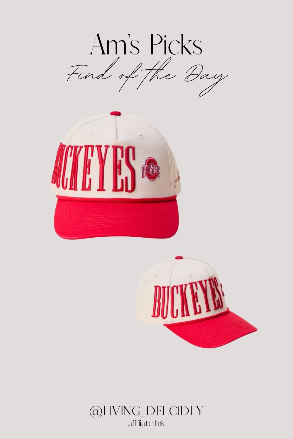 This Buckeyes trucker hat is ON SALE & would make a great gift for the Ohio State fan in your life!✨

Gifts for Her

#LTKSaleAlert #LTKGiftGuide