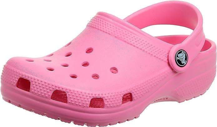 Crocs Kids' Classic Clog , Electric Pink, 5 Big Kid | Amazon (US)
