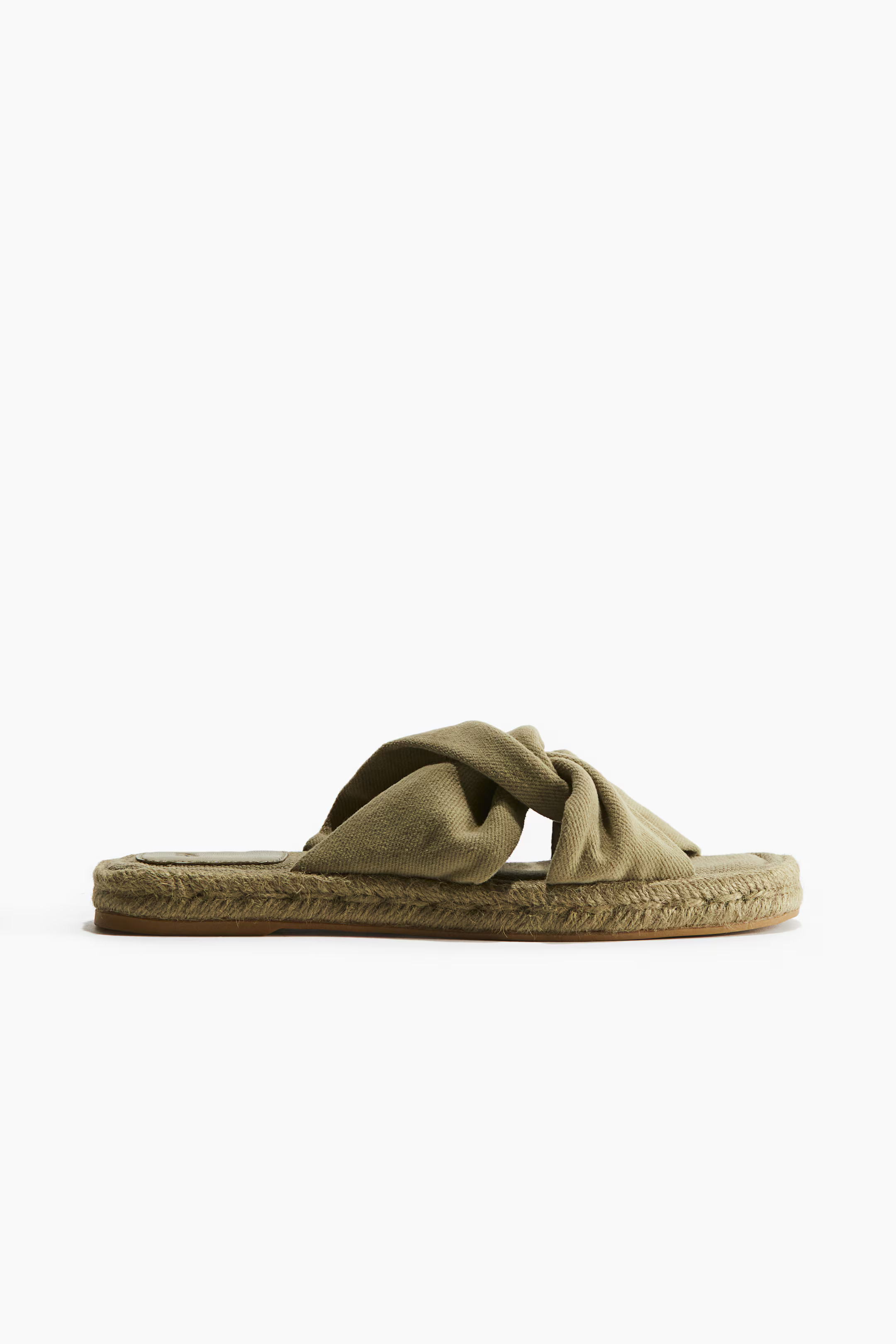 Twist-detail espadrille sandals | H&M (UK, MY, IN, SG, PH, TW, HK)