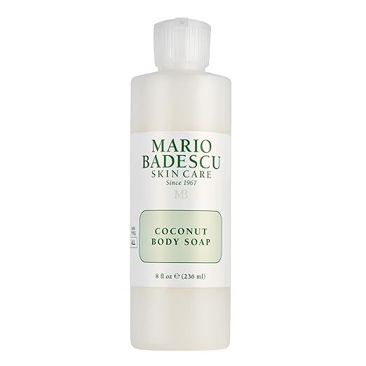 Mario Badescu Coconut Body Soap for All Skin Types | Nutrient Packed Body Wash That Cleanses Skin... | Amazon (US)