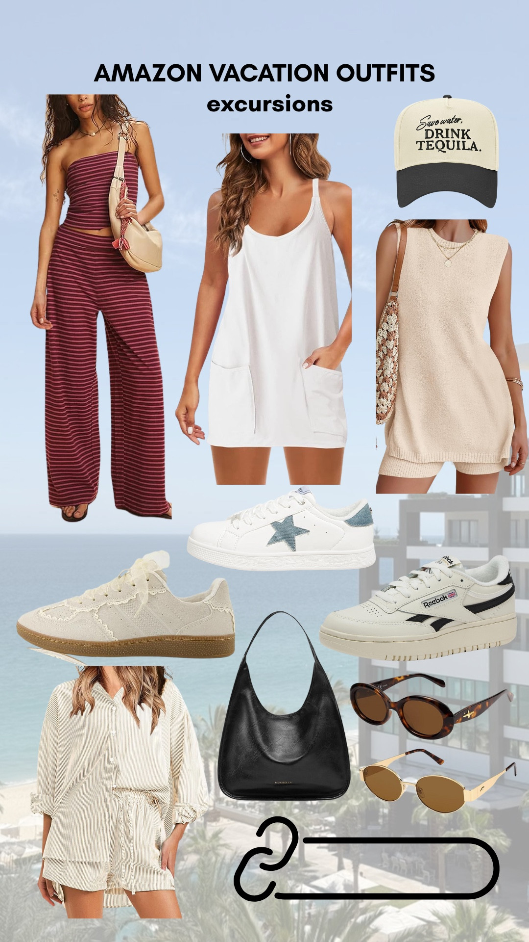 Amazon vacation outfits: excursions 🤍🚣🚶‍♀️🌞🕶️

#LTKStyleTip #LTKTravel #LTKSeasonal