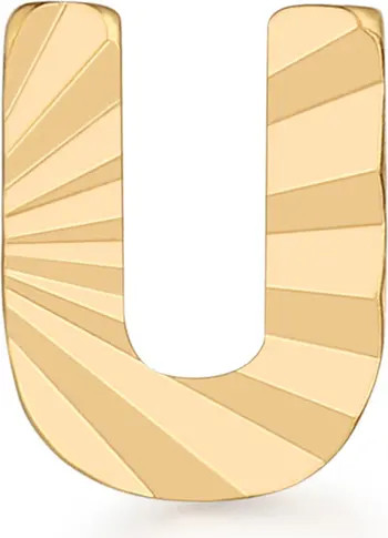 Initial Single Stud Earring | Nordstrom