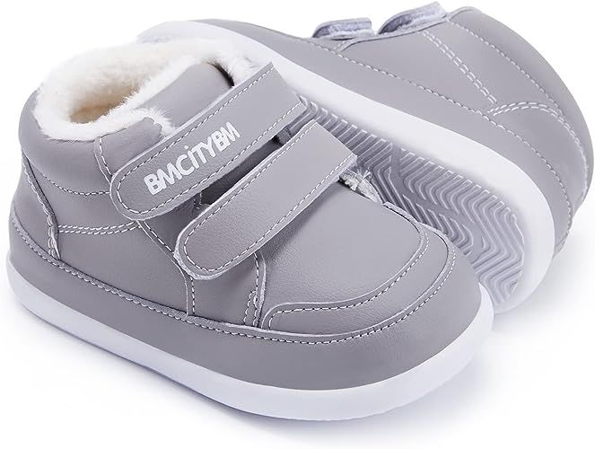 BMCiTYBM Baby Shoes Boy Girl Infant Sneakers Winter Warm Non Slip First Walkers 6 9 12 18 24 Mont... | Amazon (US)