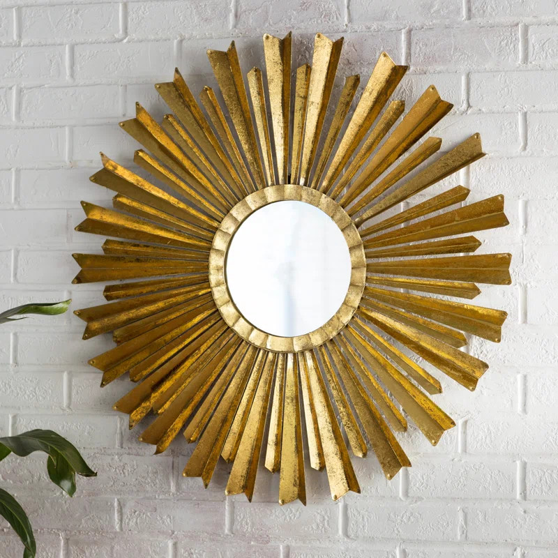 Wald Metal Flat Wall Mirror | Wayfair North America