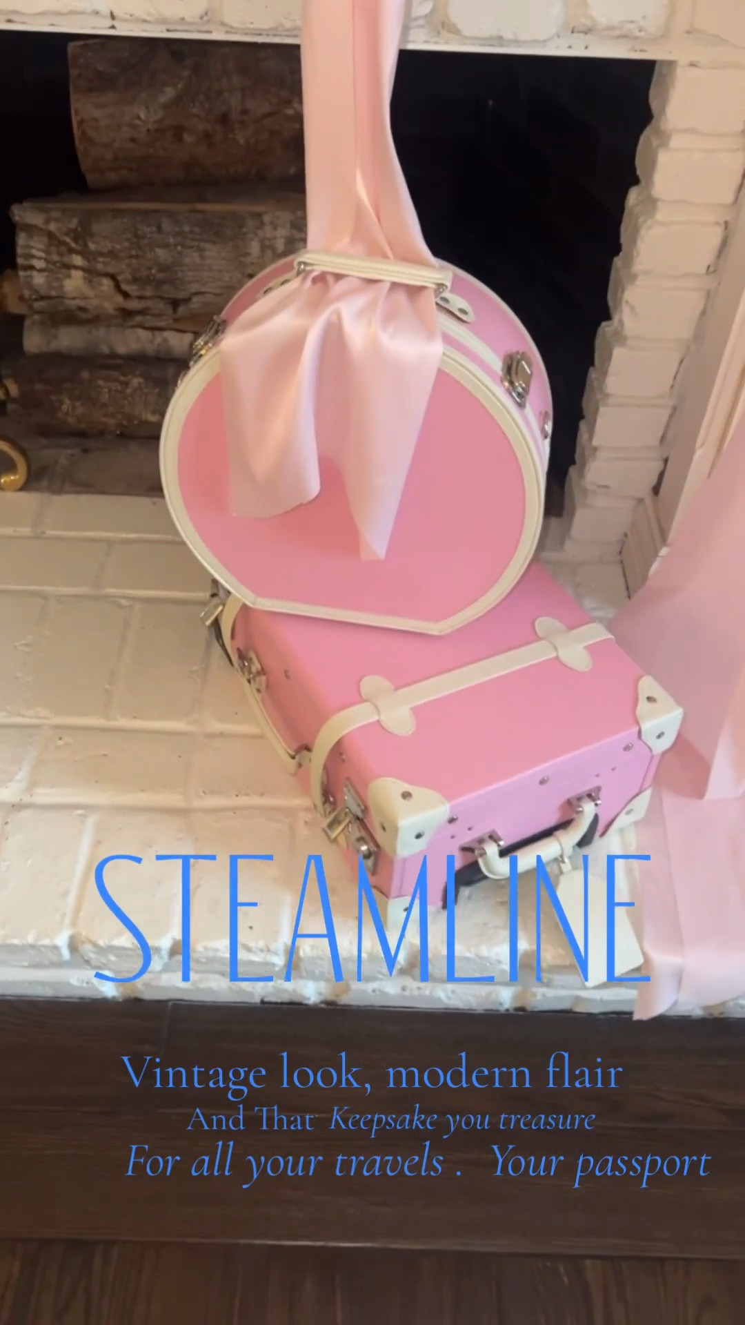 Luggage so pretty I want to decorate with it.  Vintage inspired travel pieces 

#LTKHome #LTKTravel #LTKvlog