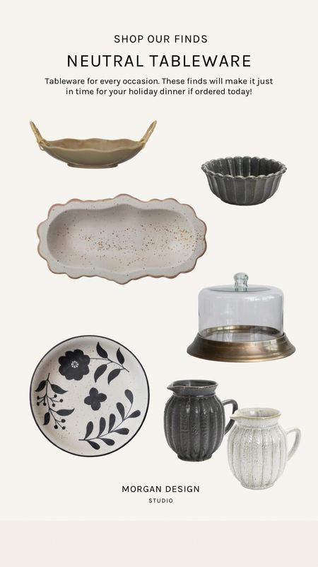 Tableware for every occasion but, these finds will arrive just in time for your holiday dinner if ordered today!

#LTKhome #LTKSeasonal #LTKHoliday