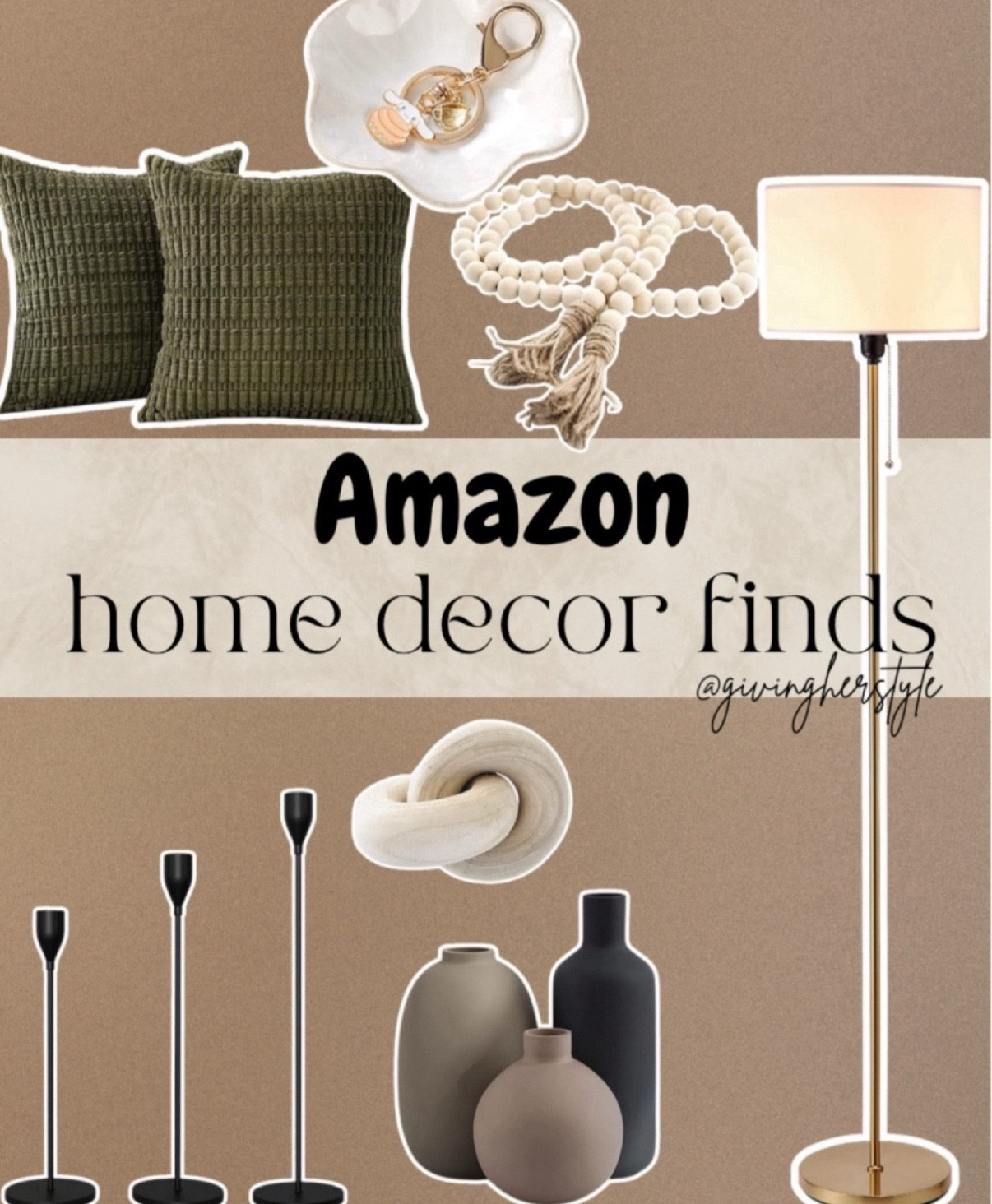 Amazon home, modern organic home decor, living room decor, bedroom decor, throw pillows, Amazon furniture, vases, textured home decor, moody home, mood board, living room mood board, home mood board, modern farmhouse, French country, organic modern, dark home decor, fall home decor

#LTKHome #LTKFindsUnder100 #LTKFindsUnder50