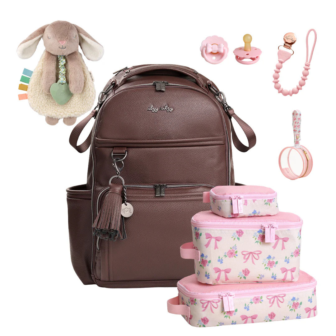 Essential Mother’s Day Gift Bundle - Espresso Backpack | Itzy Ritzy