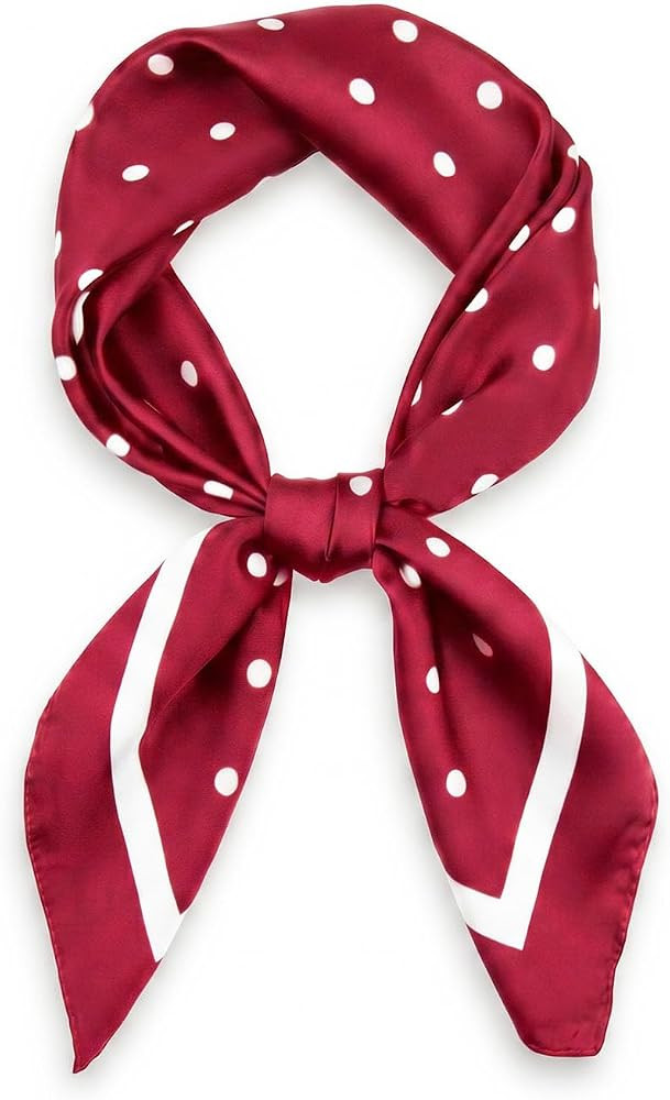 corciova Women\u2019s Square Scarf 27.5 in (70 x 70 cm), Satin-Feel Polyester, Lightweight Fashio... | Amazon (US)