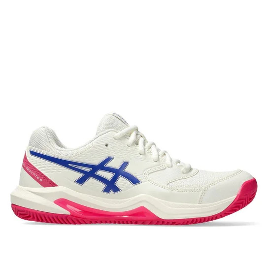 Tênis Asics Gel-Dedicate 8 Clay Saibro Feminino - Bege+Azul | Netshoes (BR)