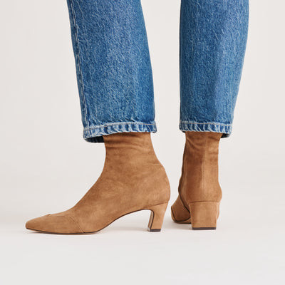 Anika Boots Lt Brown Stella Suede | DolceVita.com