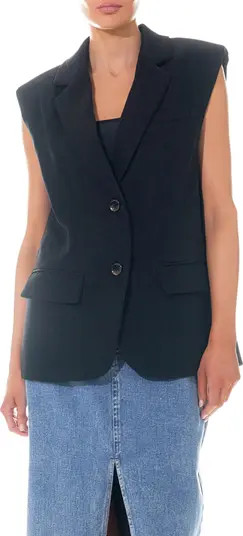 Grey Lab Oversize Blazer Vest | Nordstrom | Nordstrom