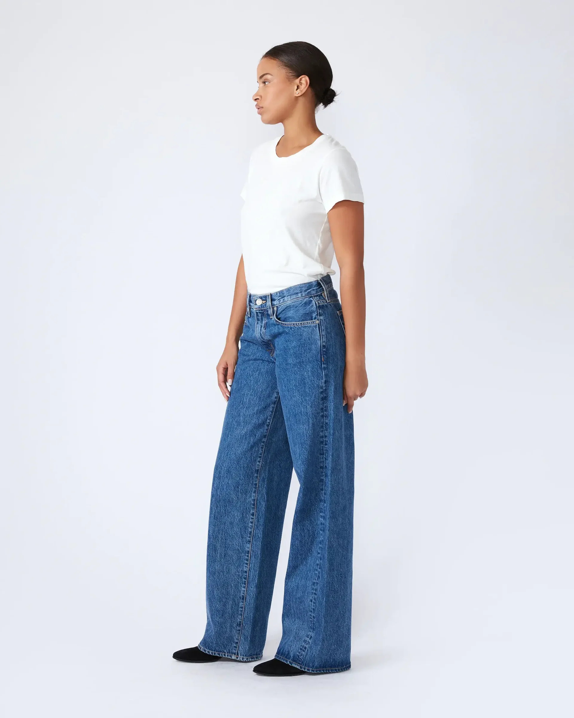 mica low rise wide leg jean | The New Trend (Australia & New Zealand)