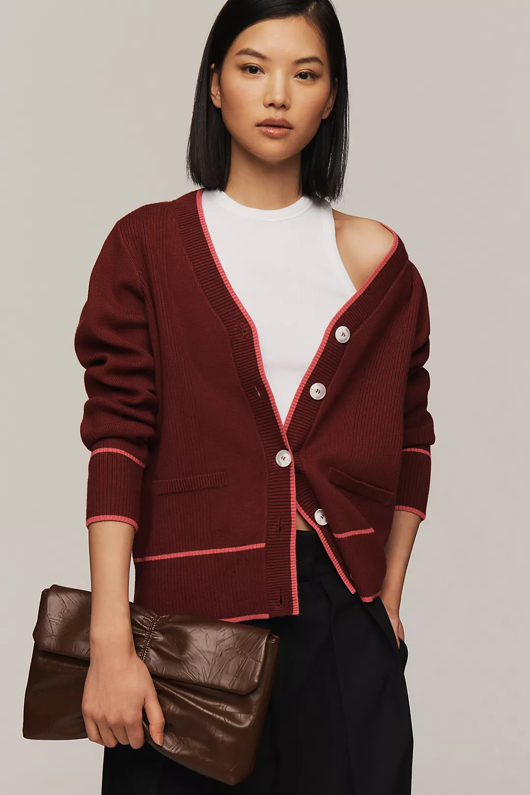 By Anthropologie V-Neck Cardigan Sweater | Anthropologie (US)