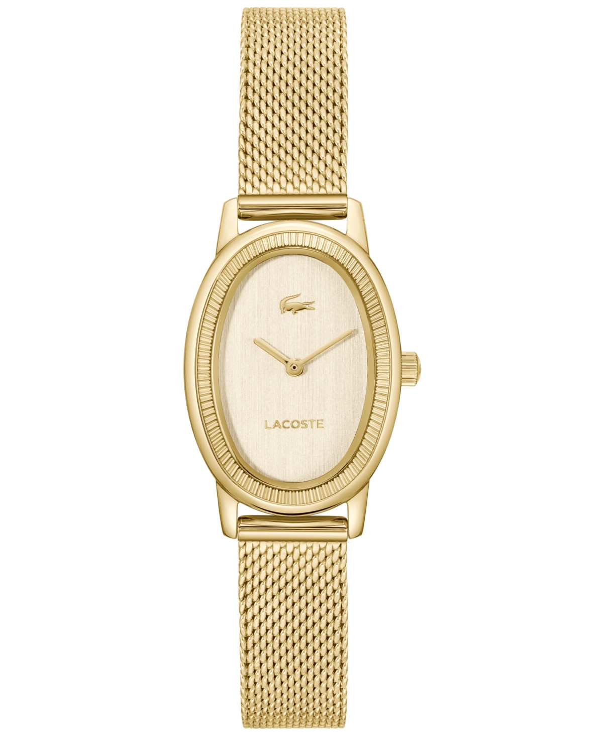 Lacoste Women's Parisienne Gold Tone Stainless Steel Bracelet Watch, 22mm - Gold | Macy's