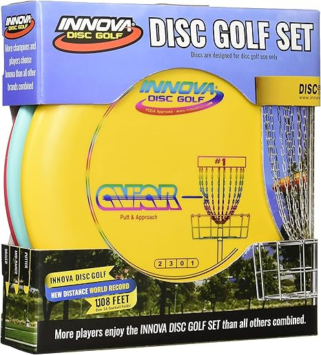 Innova Disc Golf Set – Driver, Mid-Range & Putter, Comfortable DX Plastic, Colors May Vary (3 P... | Amazon (US)