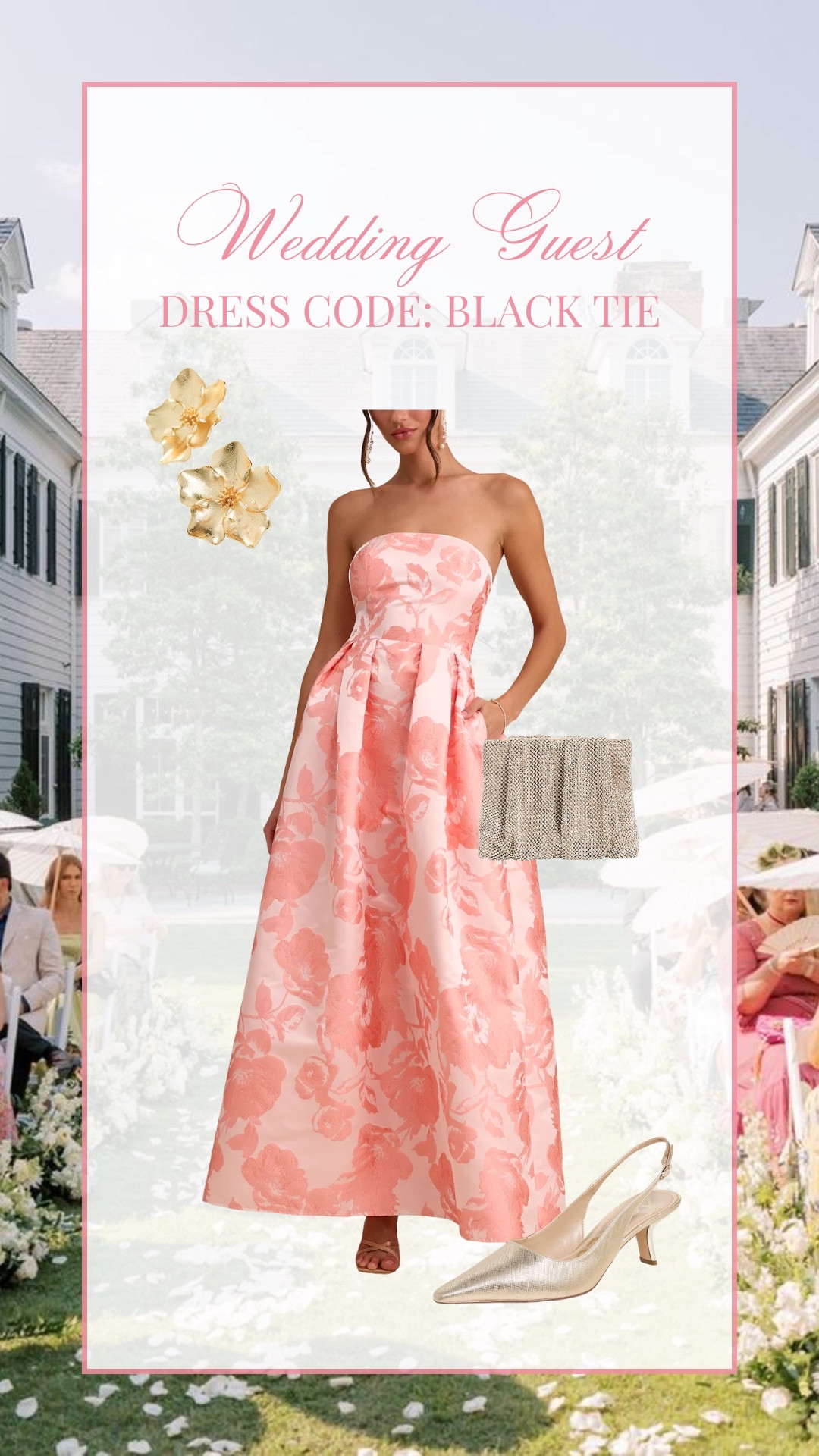 Black tie wedding under $200!