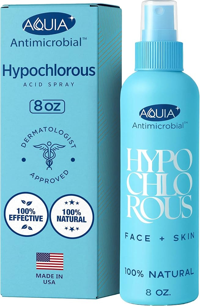 Hypochlorous Acid Spray for Face and Skin; Facial Cleanser | 8oz Face Mist Hypochlorous Acid Spra... | Amazon (US)