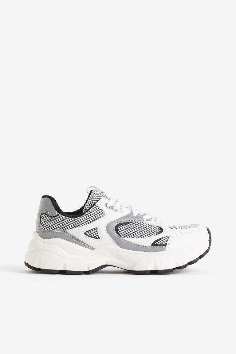 Chunky sneakers - Wit - DAMES | H&M NL | H&M (DE, AT, CH, NL, FI)
