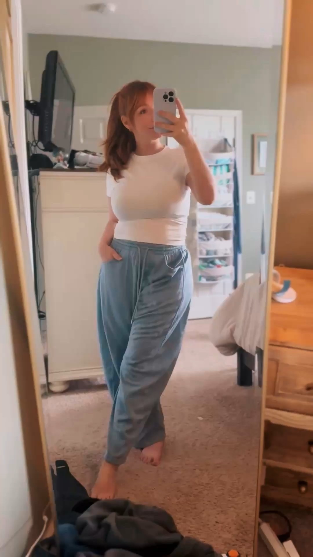 Loving these barrel sweatpants for postpartum! Super comfy and cute!

#LTKBaby #LTKmomlife #LTKgrwm