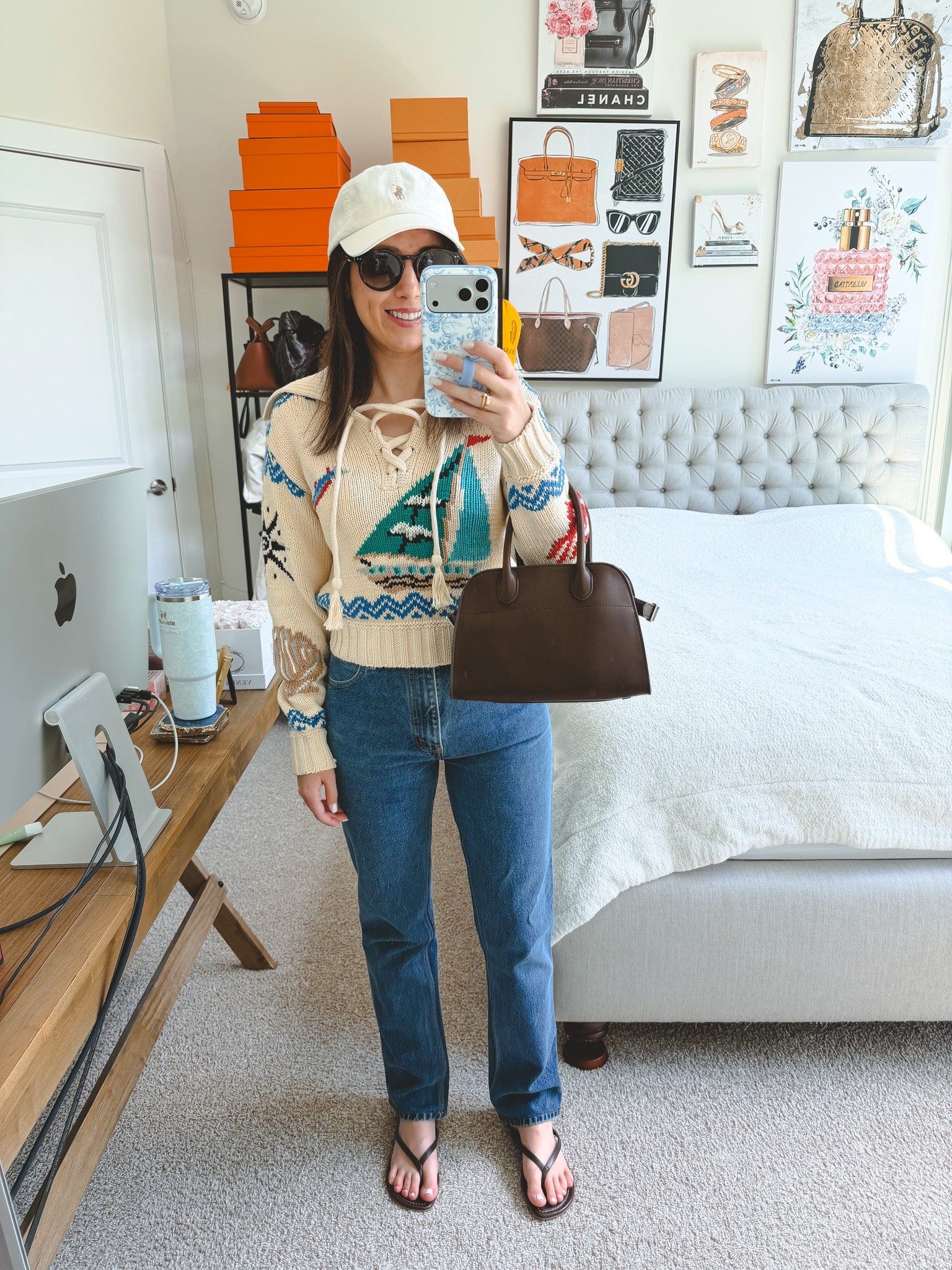 The cutest Ralph Lauren sailboat sweater!! So whimsy I’m obsessed. Wearing with vintage Levi’s

#LTKootd #LTKSeasonal
