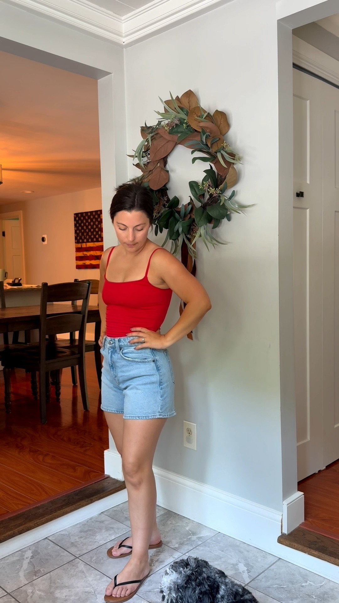 90° summer ootd - size xs bra free tank, 26 shorts. For reference I am: 5ft, 118lbs. 

Summer outfits
Petite outfits
Denim shorts
Dad shorts
Casual outfits
Tank tops
4th of july outfit 
Mom outfit
Summer capsule

@abercrombie 
#abercrombiepartner

#LTKSaleAlert #LTKPetite #LTKSeasonal