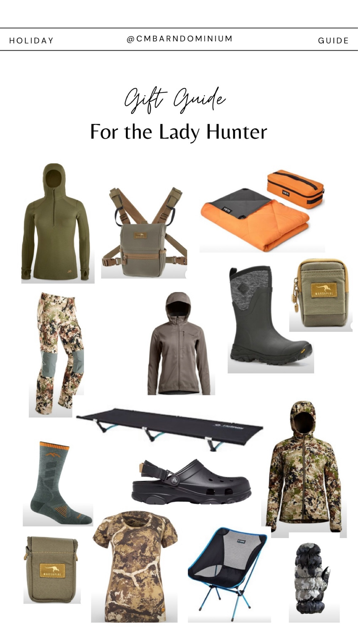 Gift ideas for the lady in your life whether she’s already a hunter and wanting to start! Some of my favorite things I use every season  

#LTKHoliday #LTKGiftGuide