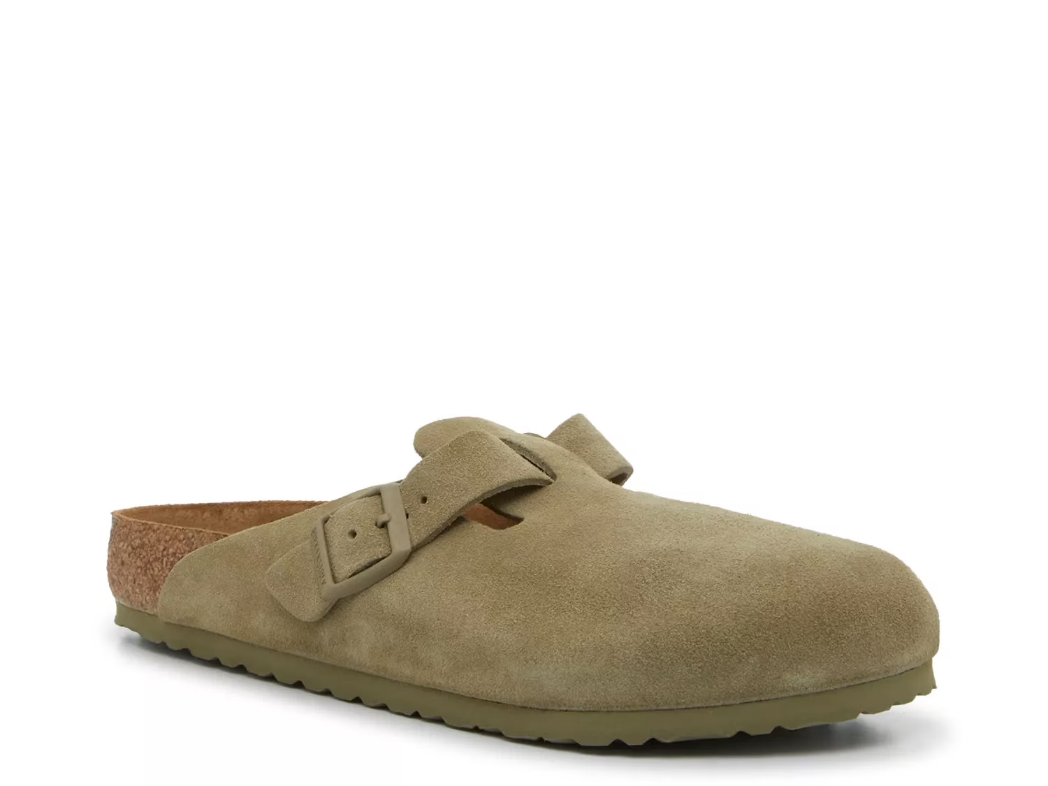 Birkenstock Boston Clog | Men's | Army Green | Size EU 44 / US Mens 11-11.5 / Womens 13-13.5 | Clogs | DSW