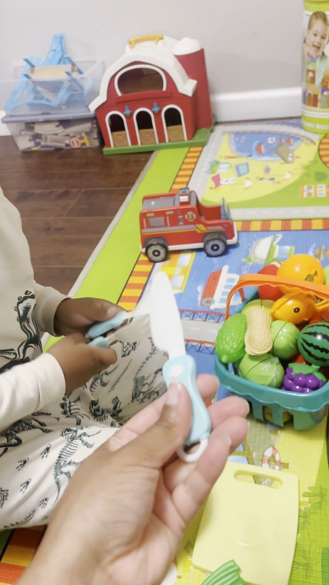 My toddler made me pretend dinner 🍽️ 

#LTKHome #LTKFindsUnder50 #LTKKids