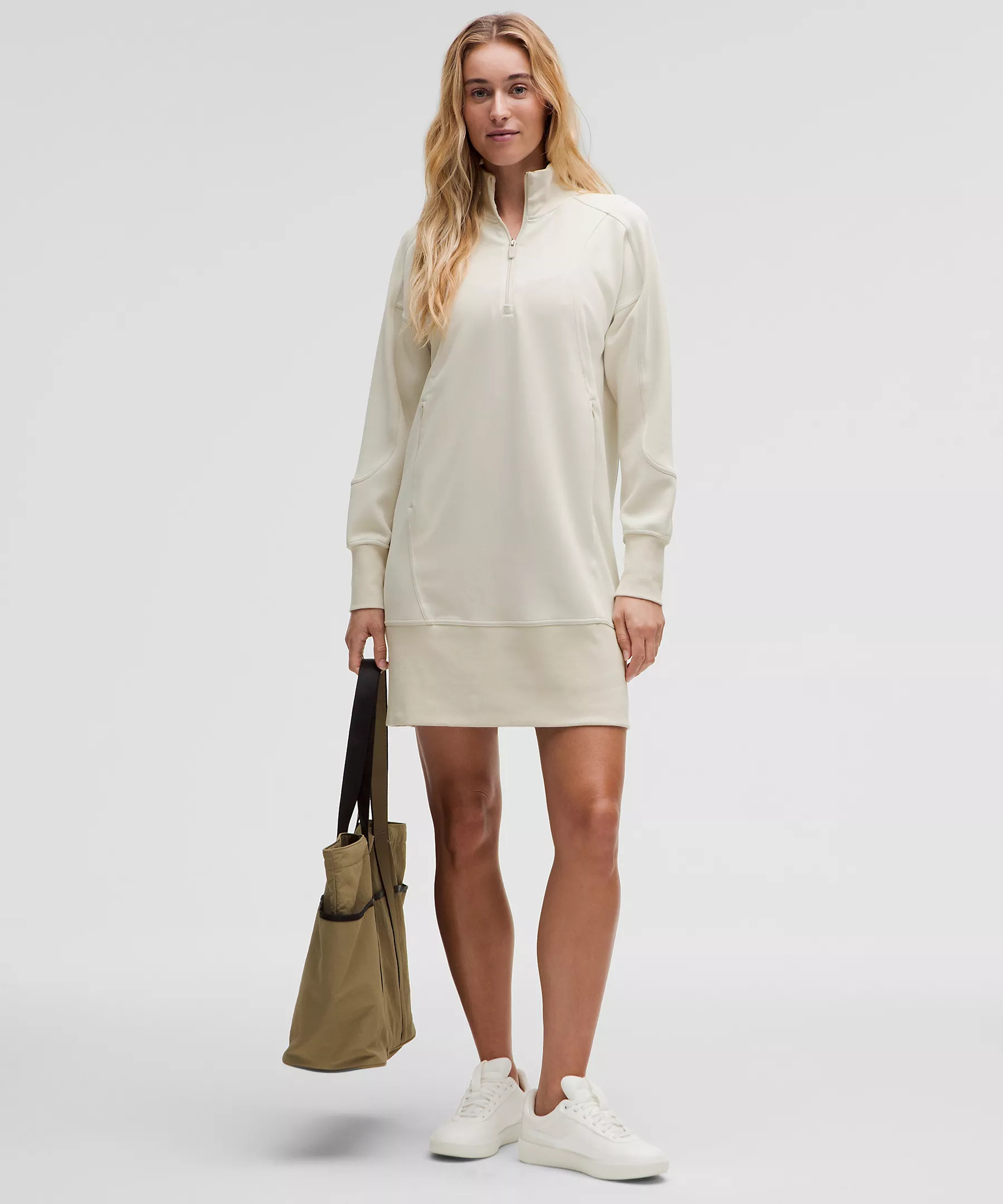 Softstreme Long-Sleeve Half-Zip Dress | Lululemon (US)