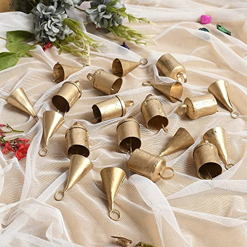 Barn Bells in Small Sizes- 20 Distinctive Golden Rustic Bells - Full of Beautiful Rough Hewn Vari... | Amazon (US)