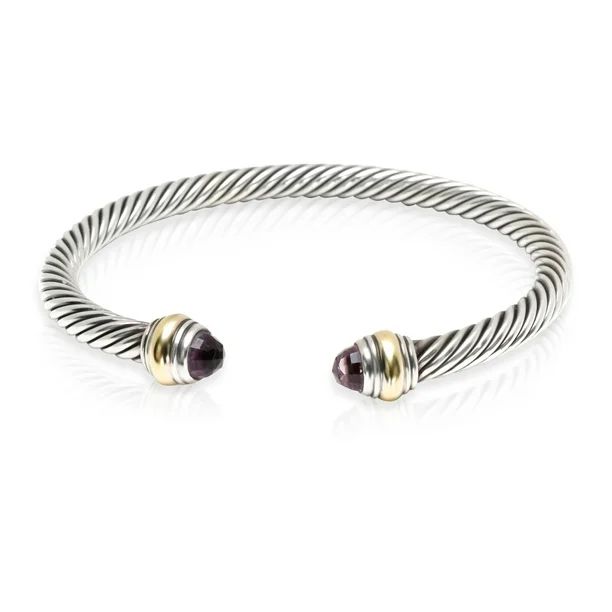 David Yurman Cable Collectibles Amethyst Cuff in 14K Gold/Sterling Silver | Walmart (US)