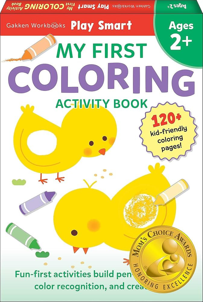 Play Smart My First COLORING BOOK: For Ages 2+
 | Amazon (US)
